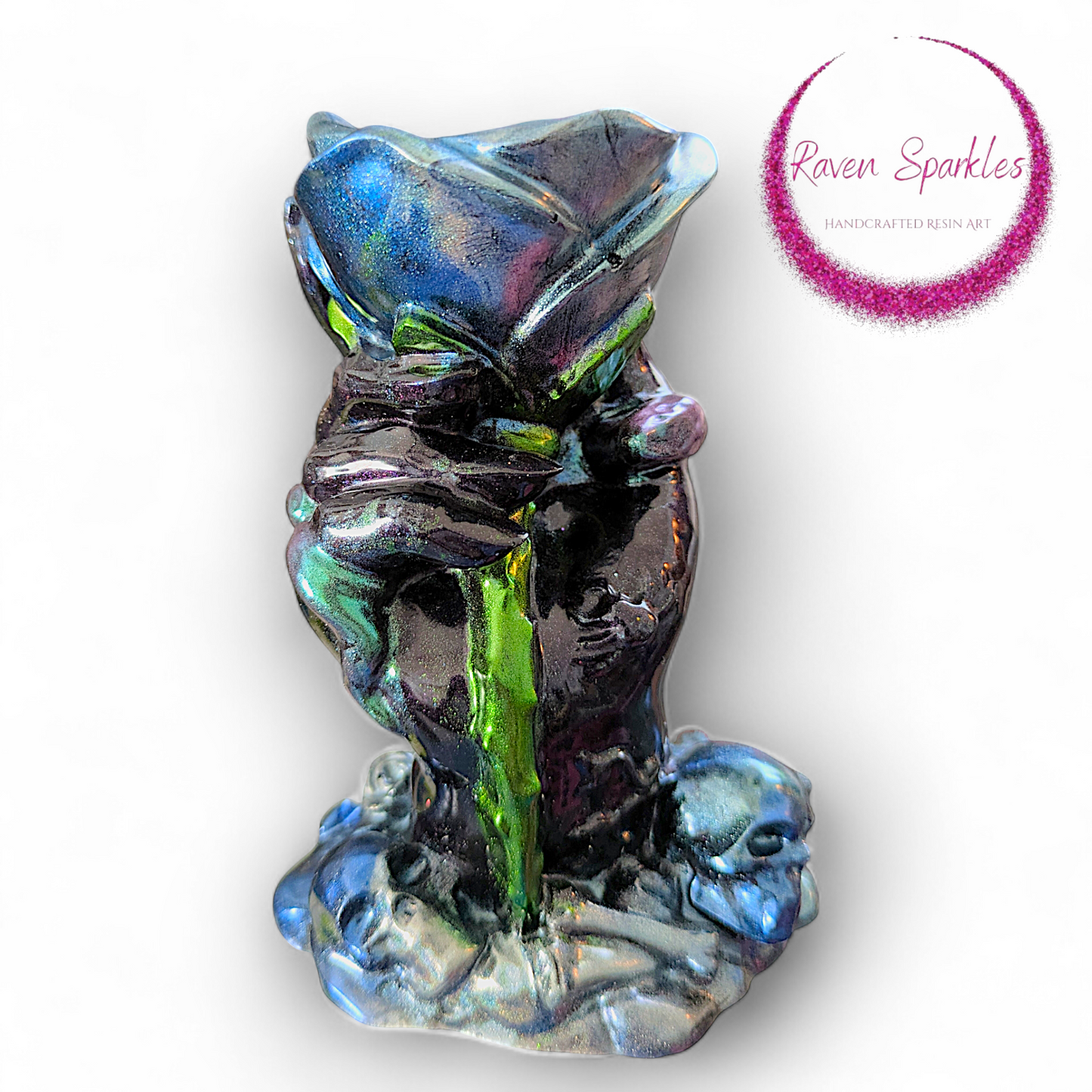 Rose sphere holder