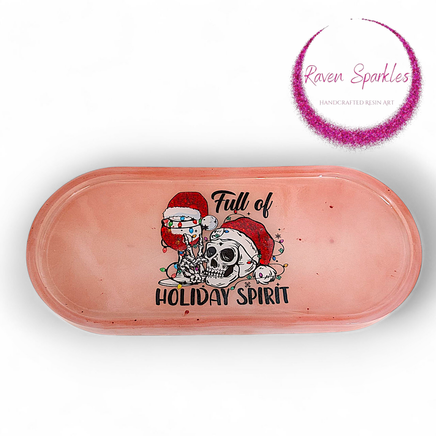 Trinket Tray (medium) - Holiday Spirit