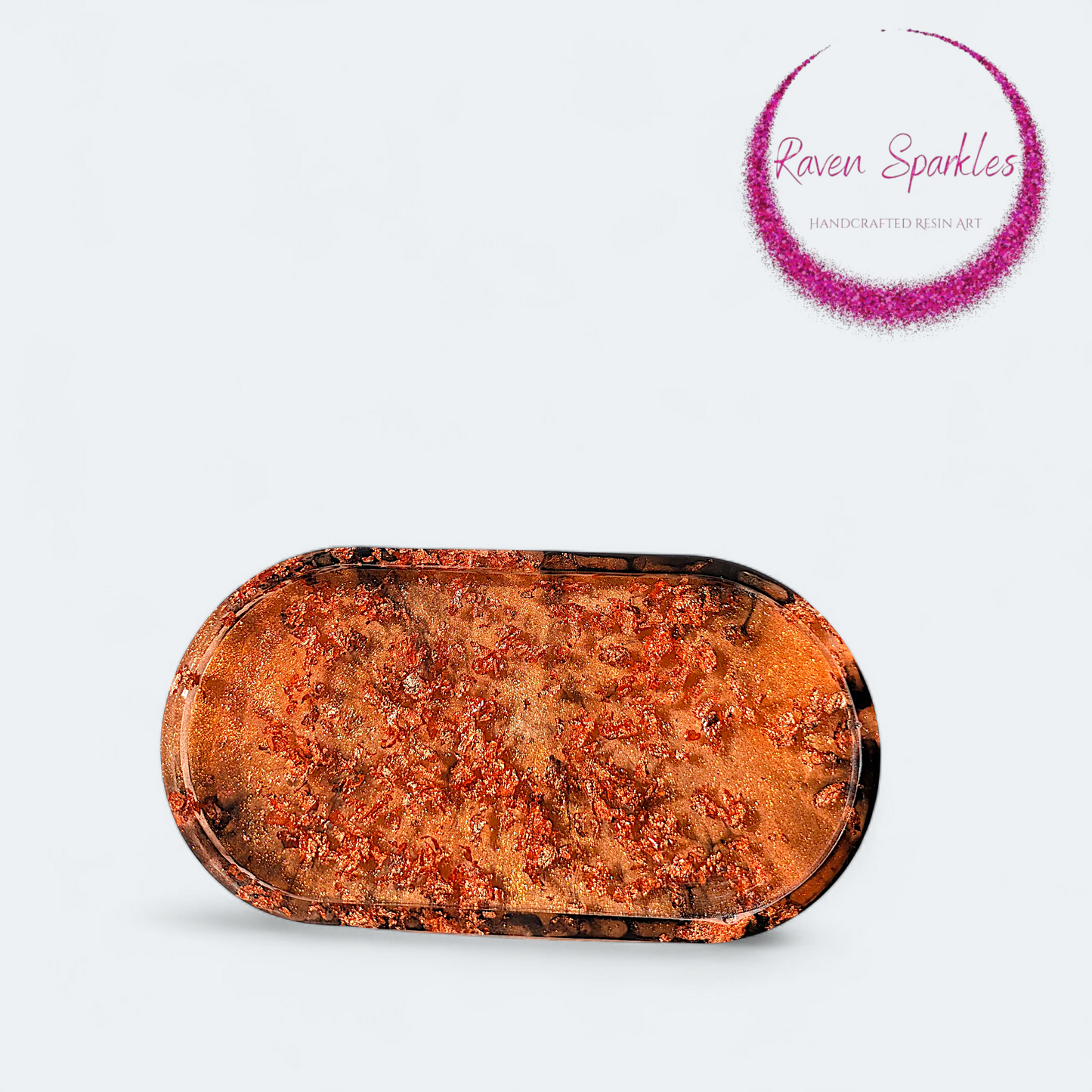 Trinket Tray (small) - Copper Flakes