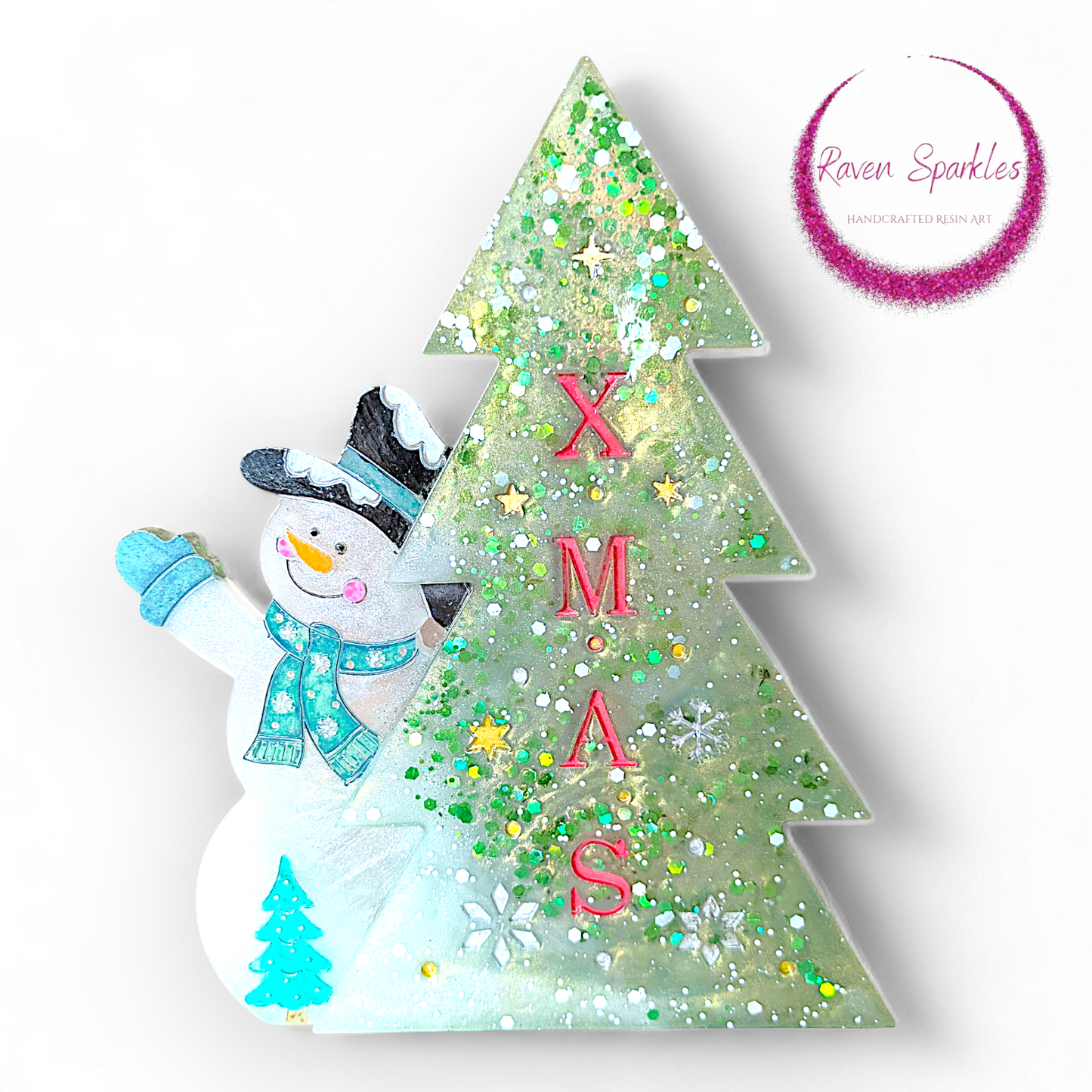 Xmas Snowman decor (self standing)