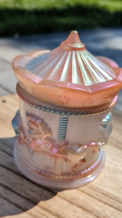 Soft rainbow carousel jar