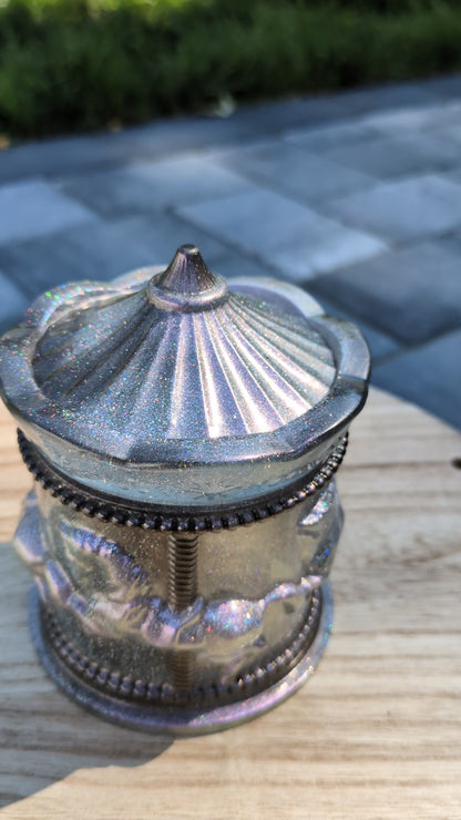 Dark carousel jar