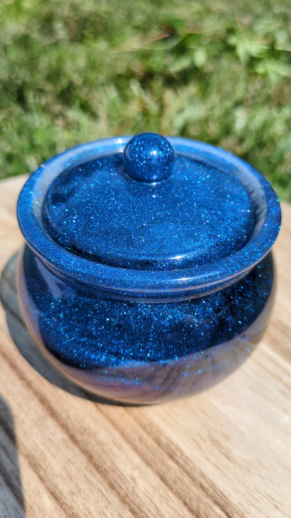 Blue Honey pot