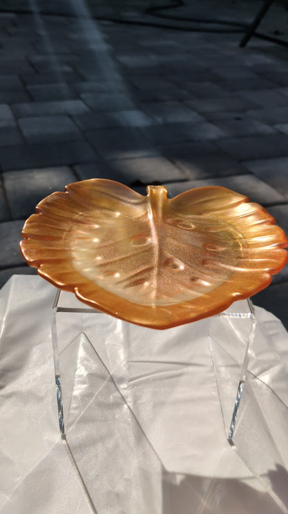 Leaf dish - Fall glow