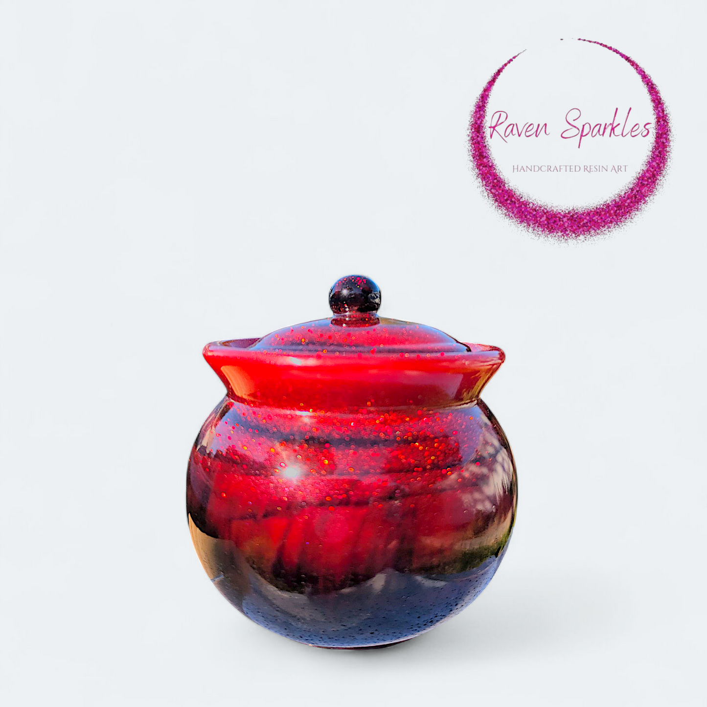 Honey Pot - Red Swirl