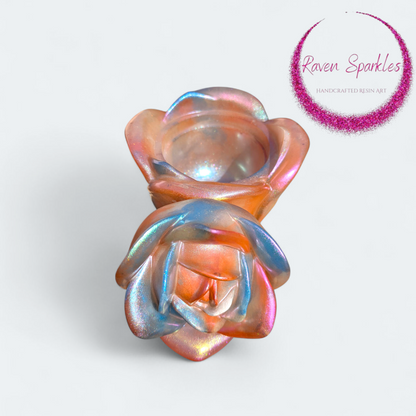 Rainbow Dreams rose jar