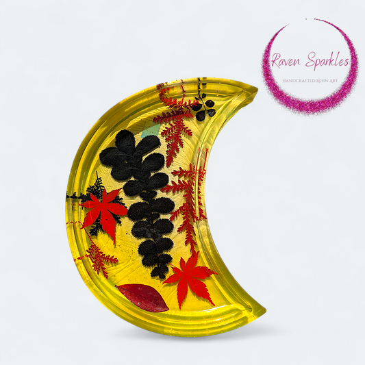 Moon tray - Autumn Leaves