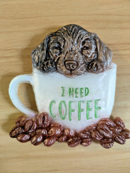 I Need Coffee magnet