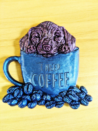 I Need Coffee magnet