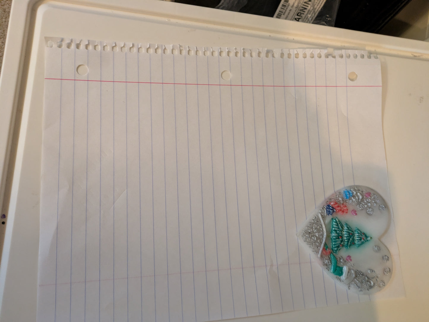 Christmas Tree Heart magnet