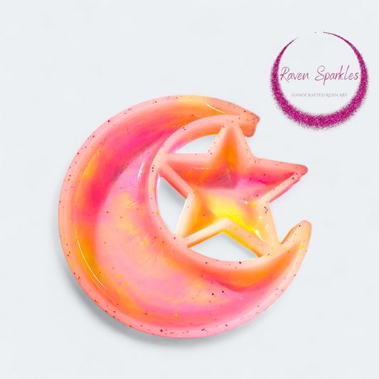 Moon & Star tray - Sherbet