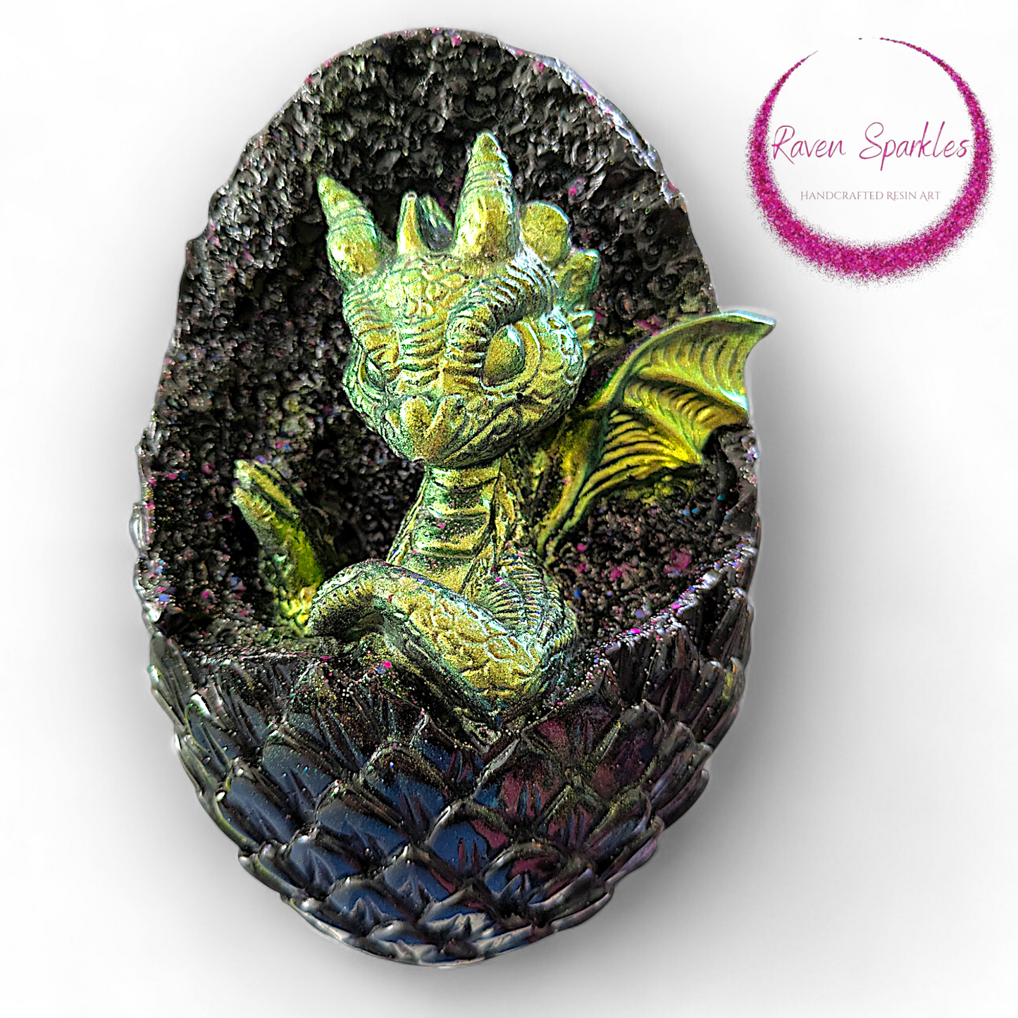 3D Baby Dragon Egg figurine