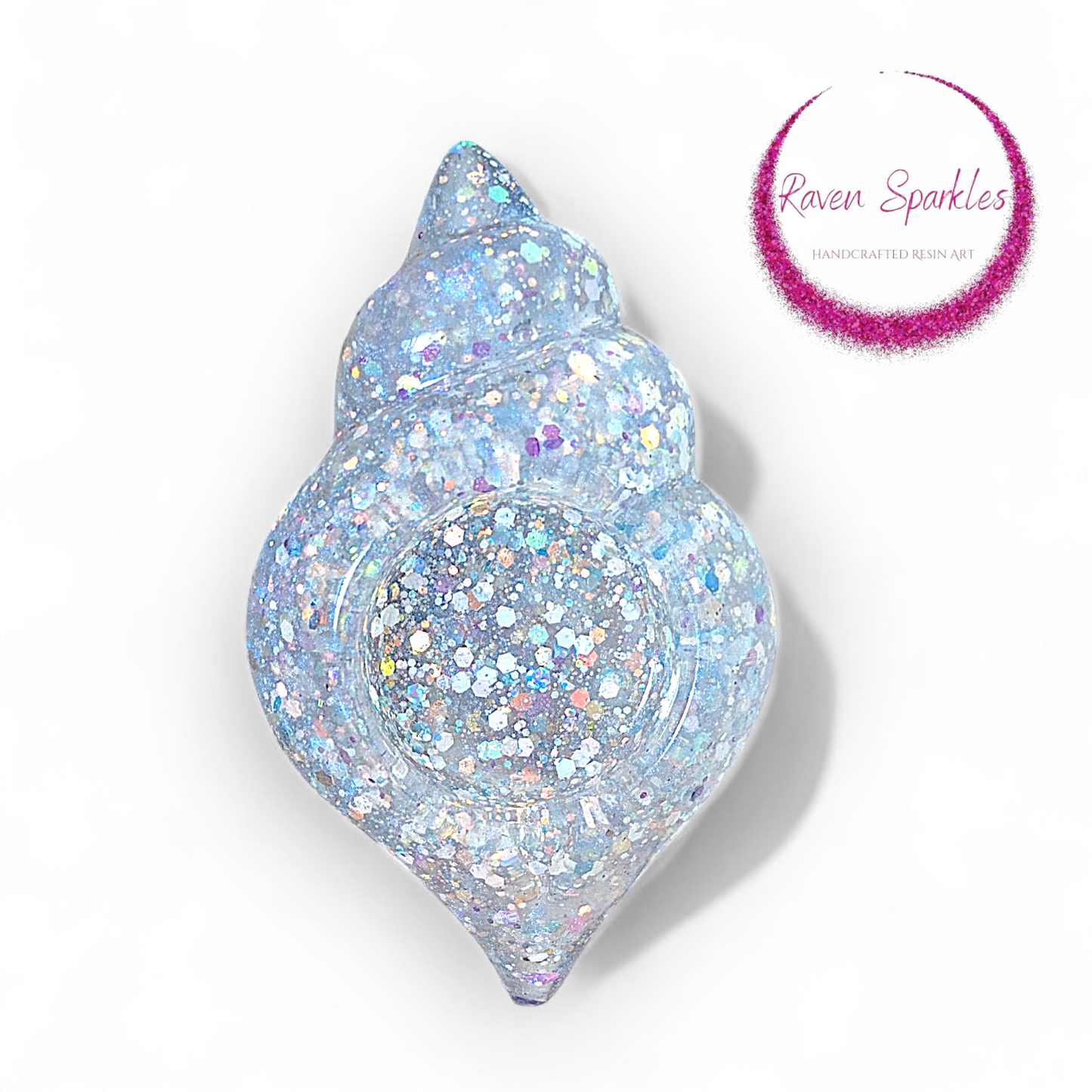 Seashell candle holder