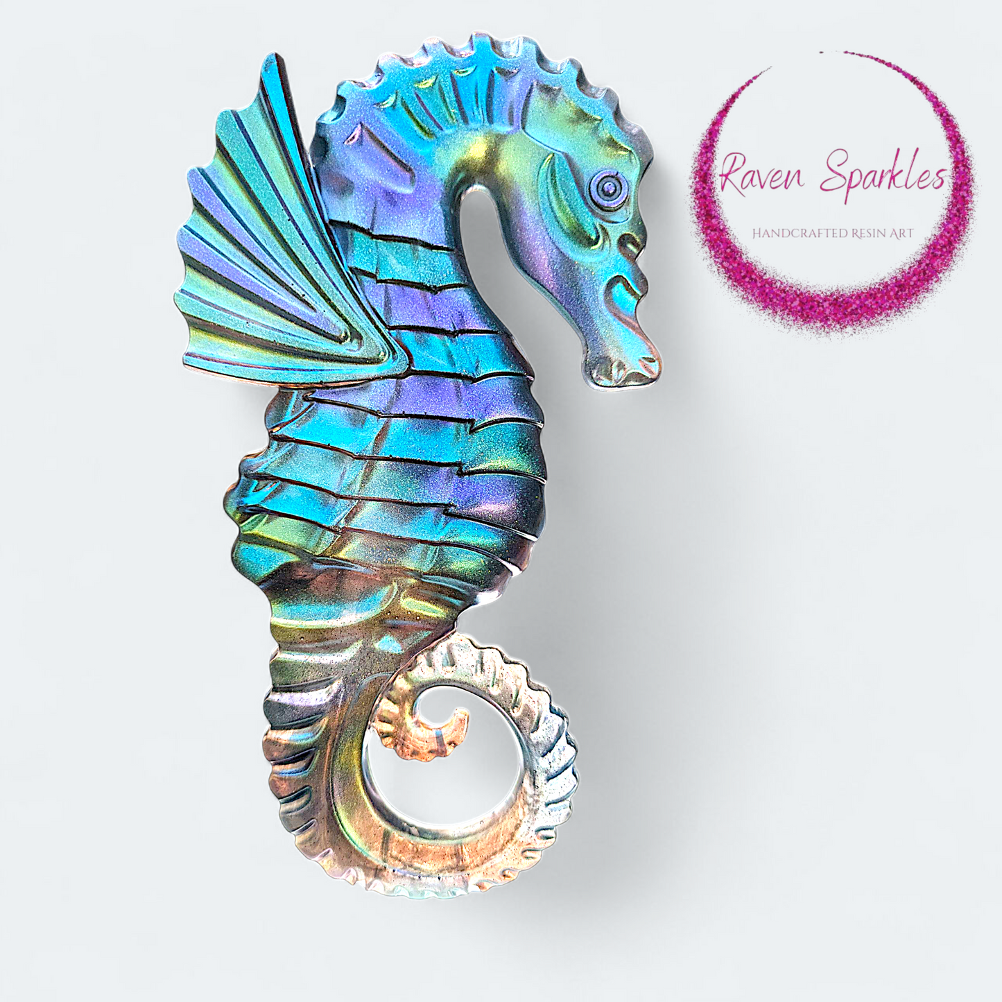Seahorse wall art - Spritz