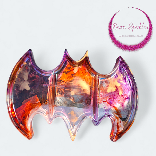 Bat Tray - Red Burst
