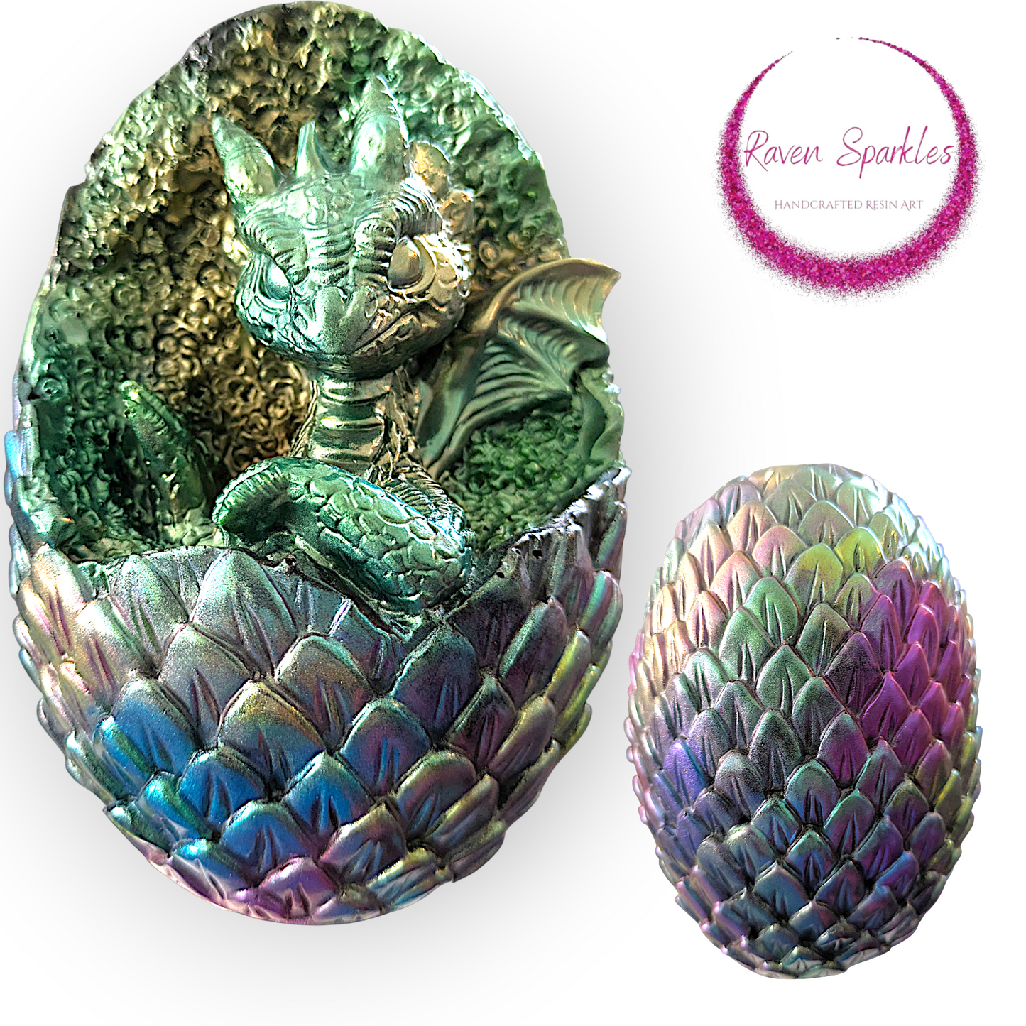 3D Baby Dragon Egg figurine