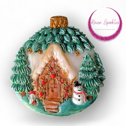 Winter Scene ornament