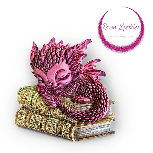Bookish Dragon magnet