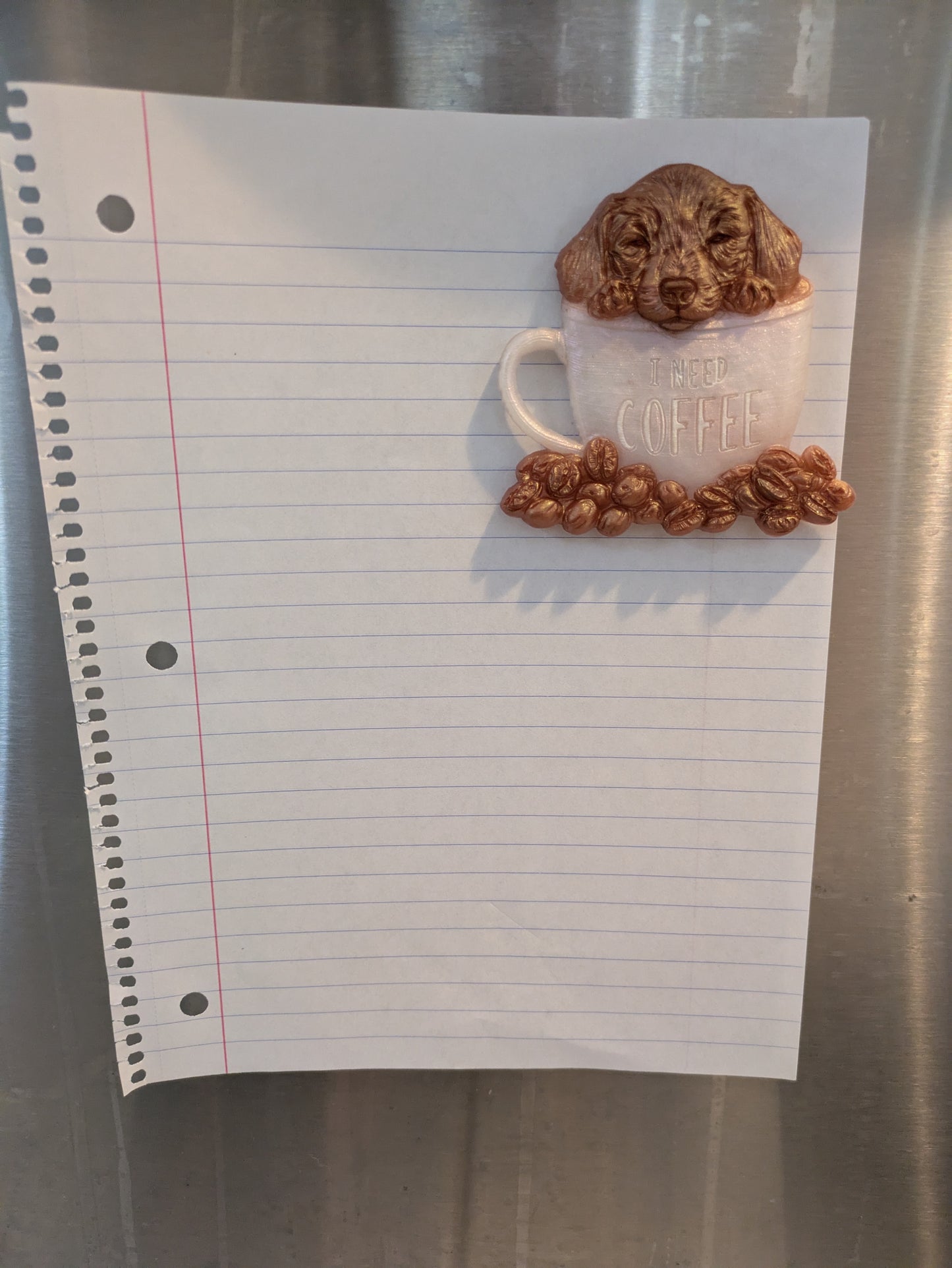 I Need Coffee magnet