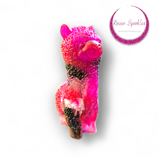 Textured Llama figurine