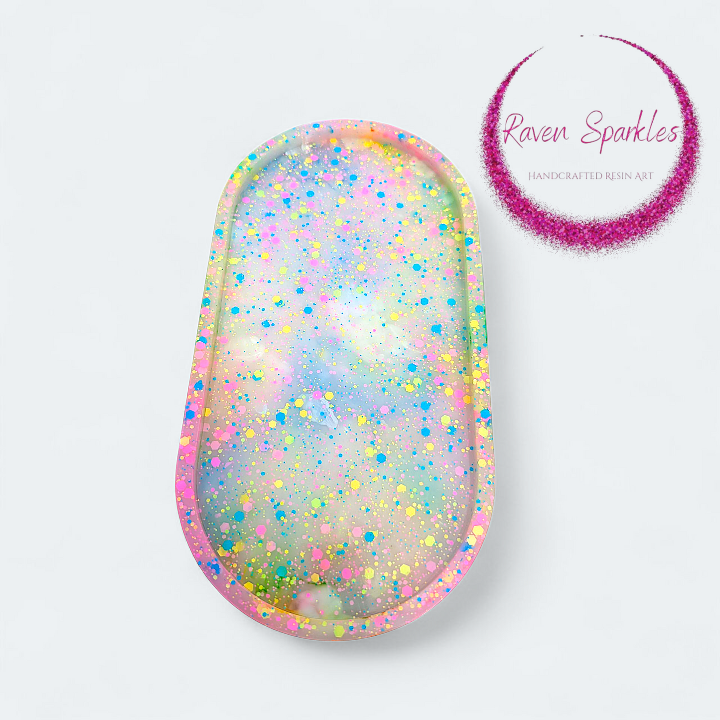 Confetti Queen tray (small)