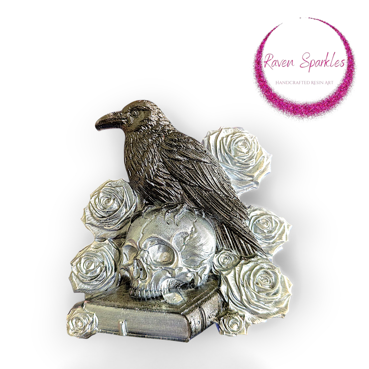Gothic Raven magnet