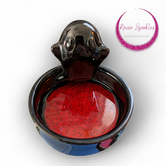 Ghostie Candle Holder/Dish