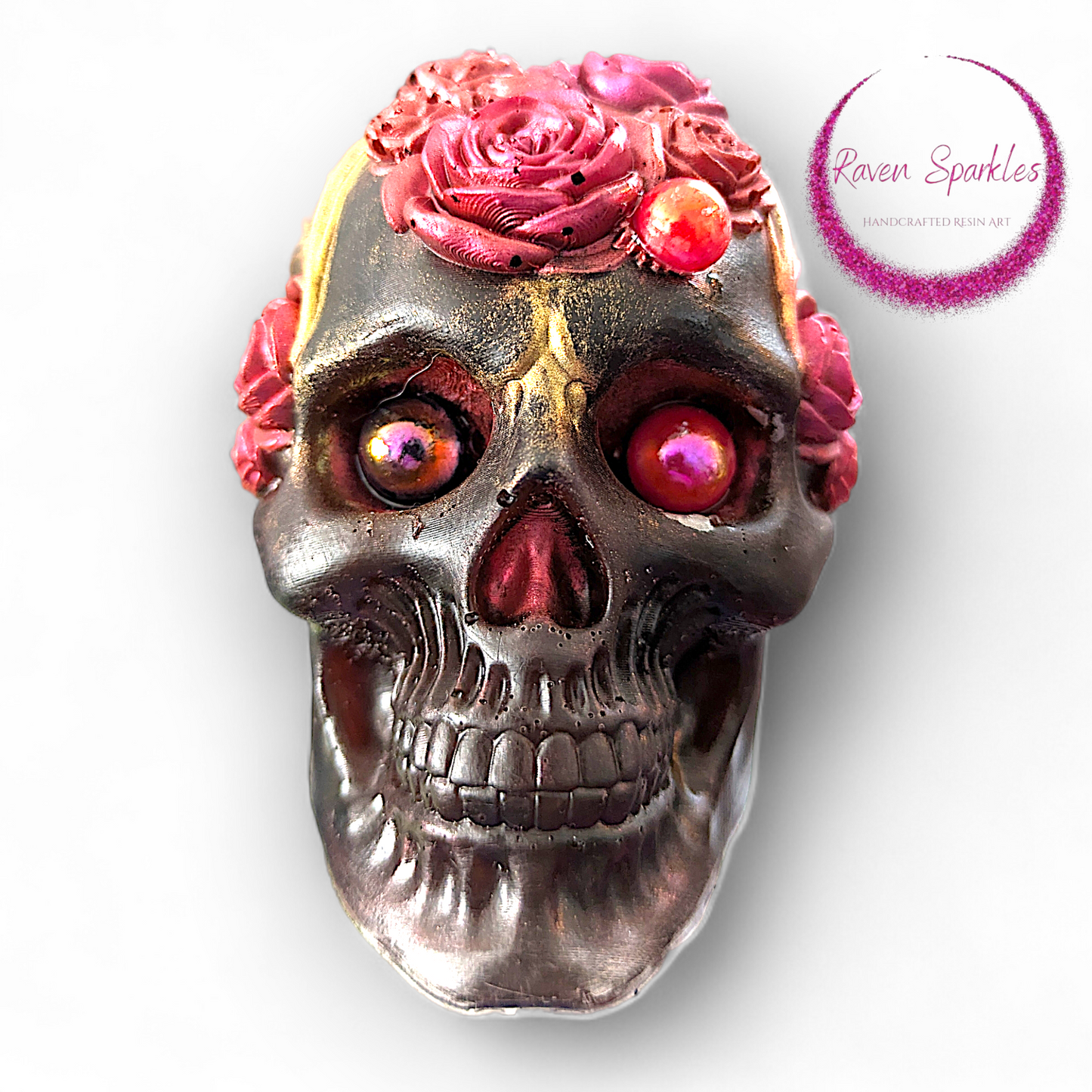 Skull with Roses