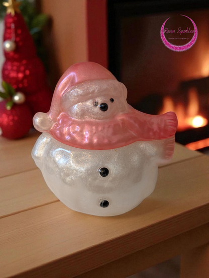 Snowman jar