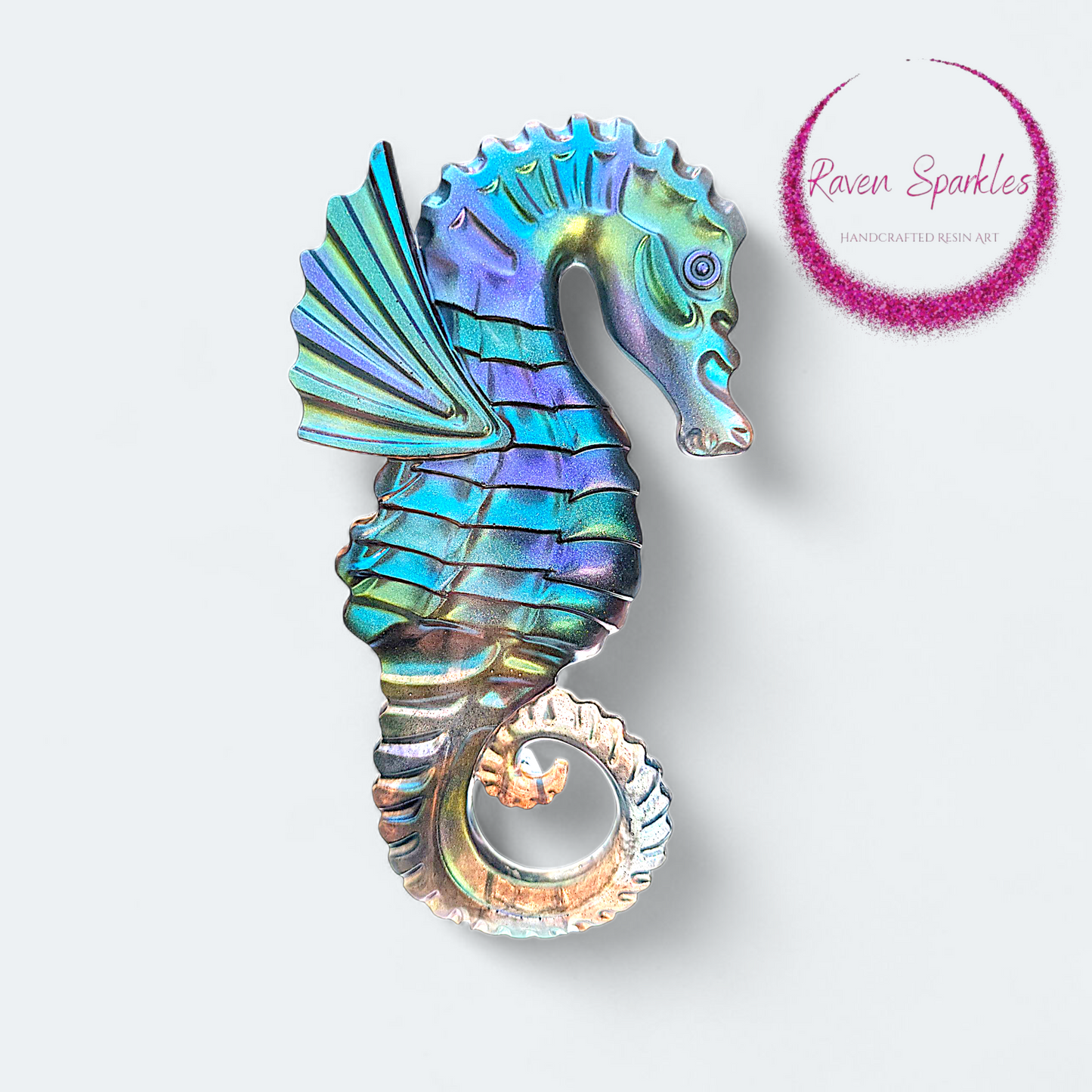 Seahorse wall art - Spritz