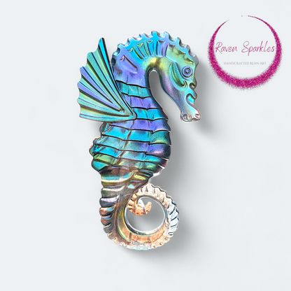 Seahorse wall art - Spritz