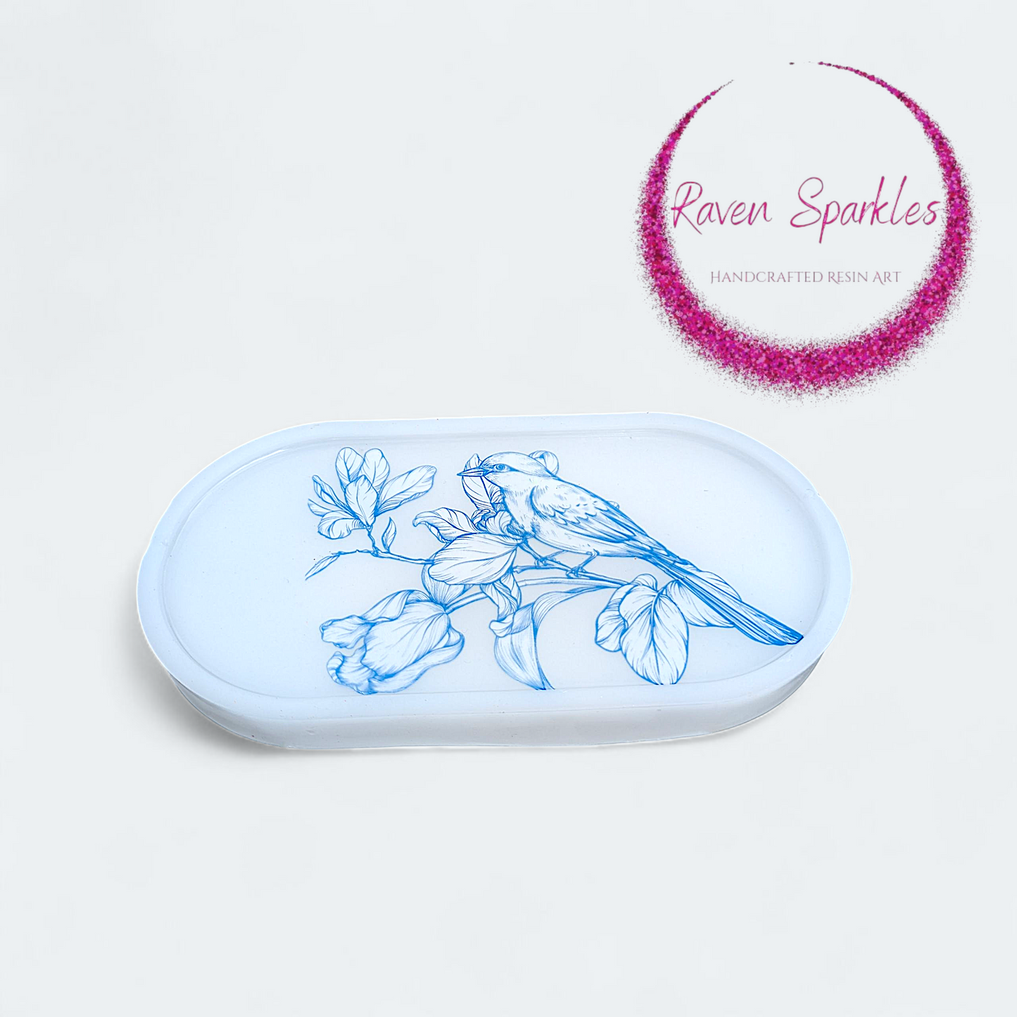 Blue Bird tray (small)