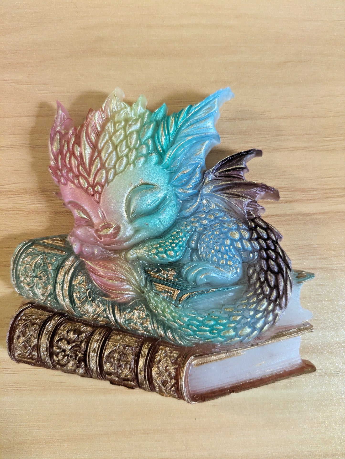 Bookish Dragon magnet