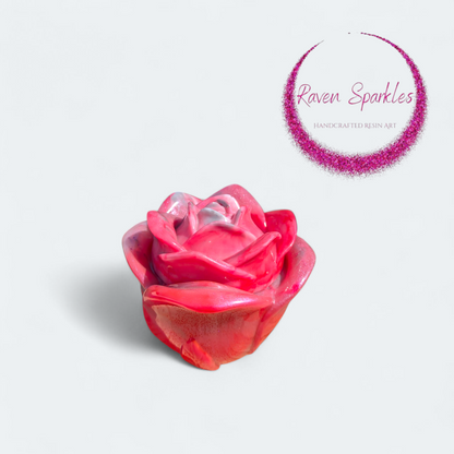 Pink and grey rose jar