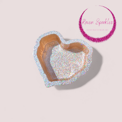 Rose heart shaped box