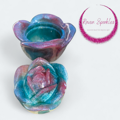 Mermaid Tails rose jar