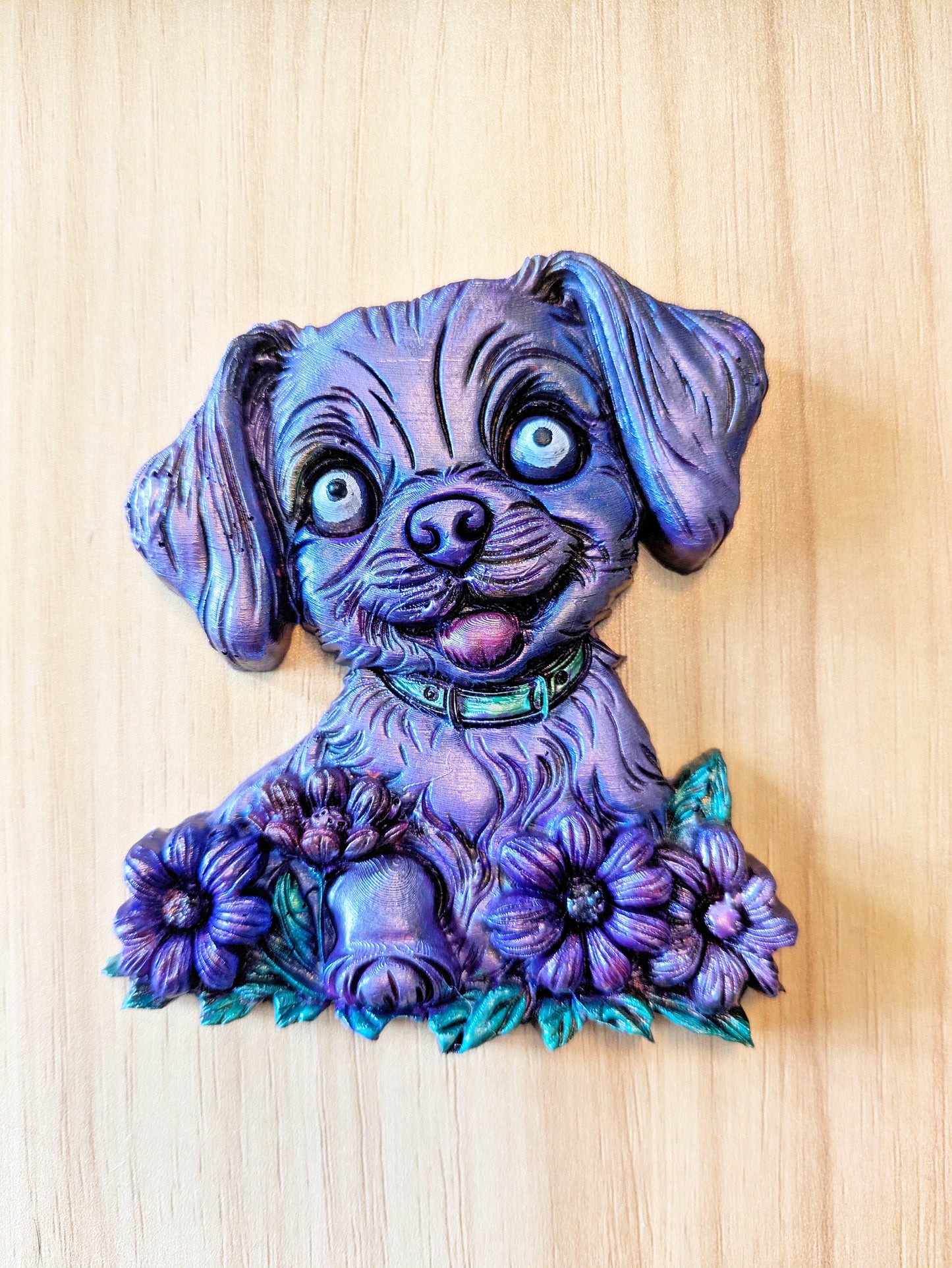 Flower Pup magnet