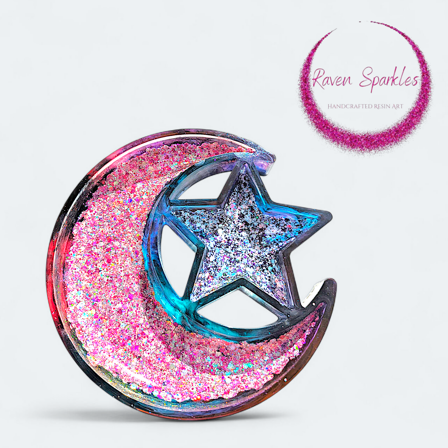 Moon & Star tray - Glittersplosion