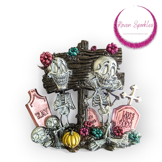 Graveyard Party magnet