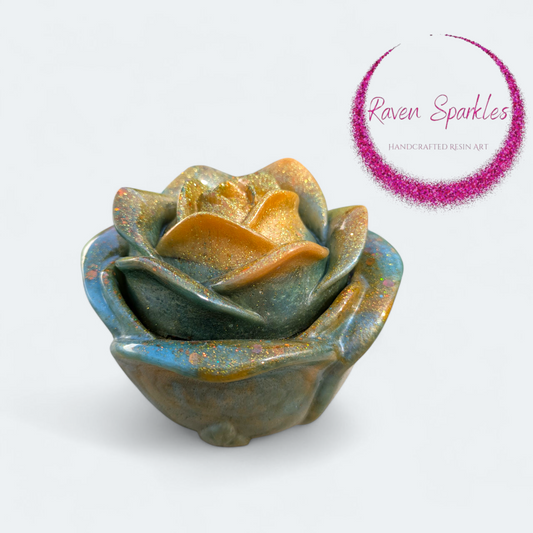 Fighting Irish rose jar