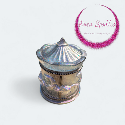 Dark carousel jar